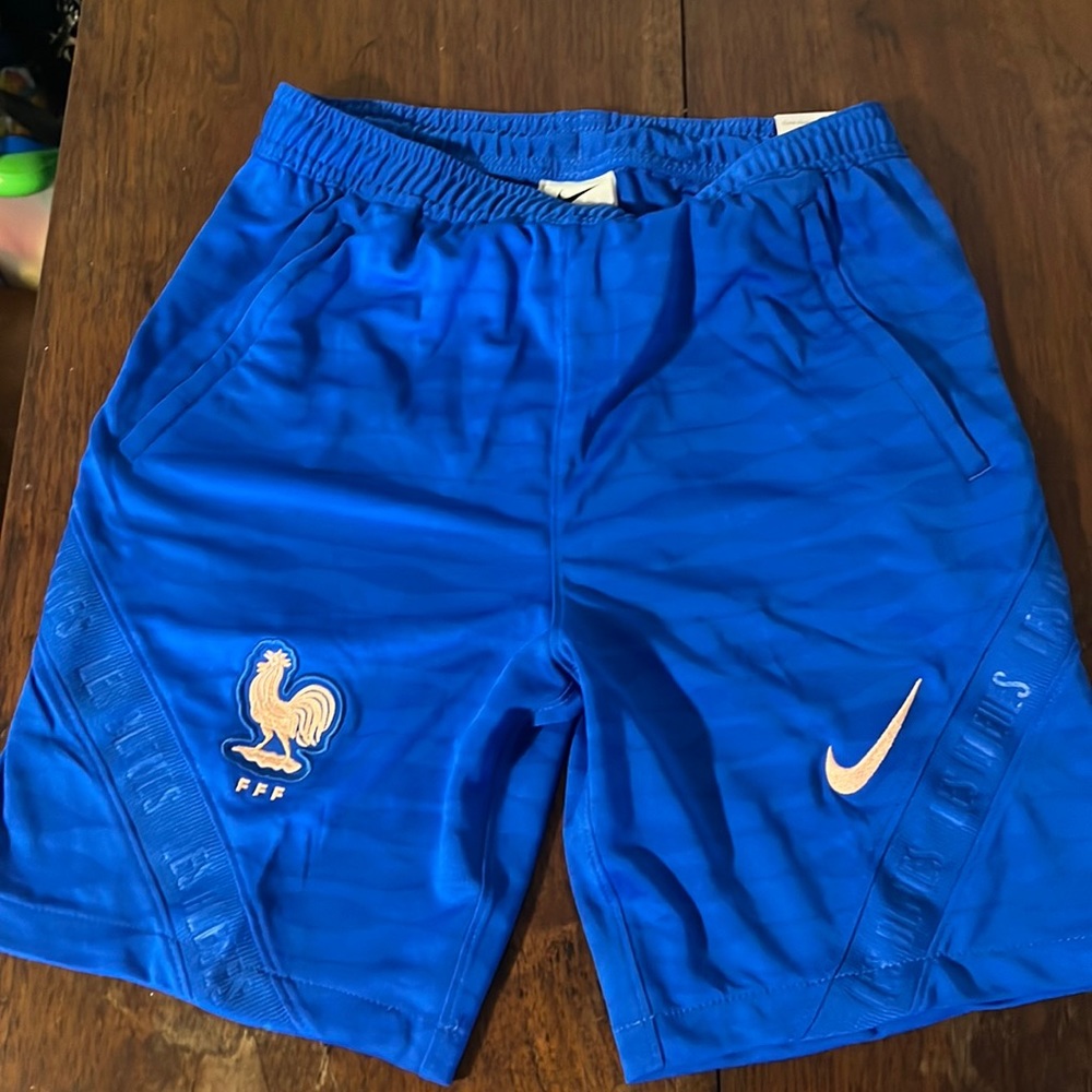 COPY - Nike France National Team Youth Blue Club Strike Performance Shorts ⚽️⚽️…